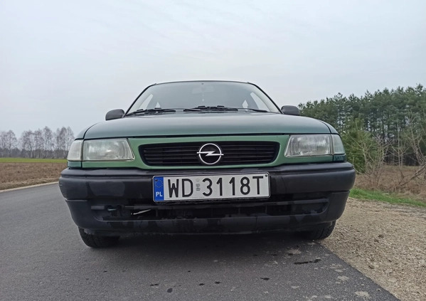 Opel Astra cena 1500 przebieg: 167000, rok produkcji 1999 z Warszawa małe 277